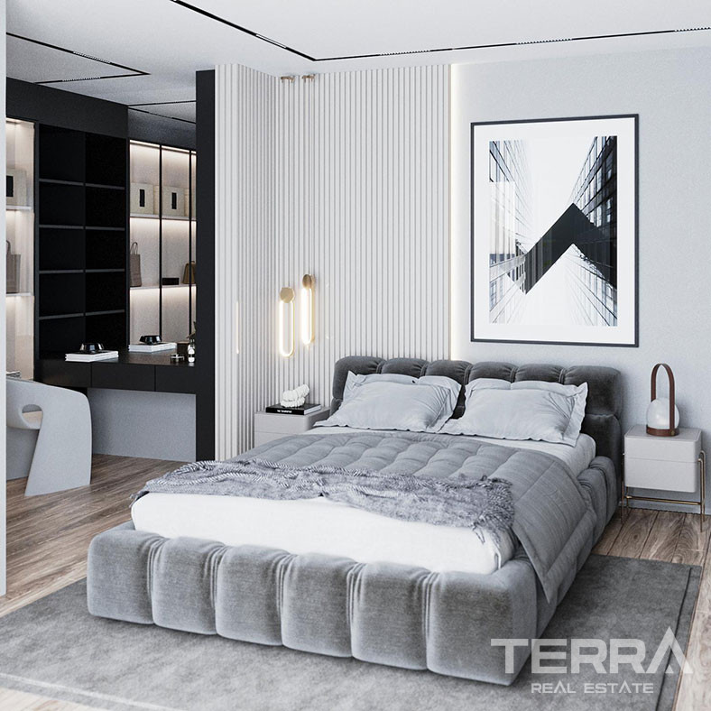 Apartamenty z wieloma opcjami w pobliżu plaży w Konyaalti w Antalyi - 86609