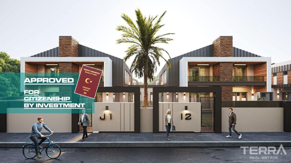 Luxury Citizenship Approved Villas in a Serene Area of Antalya