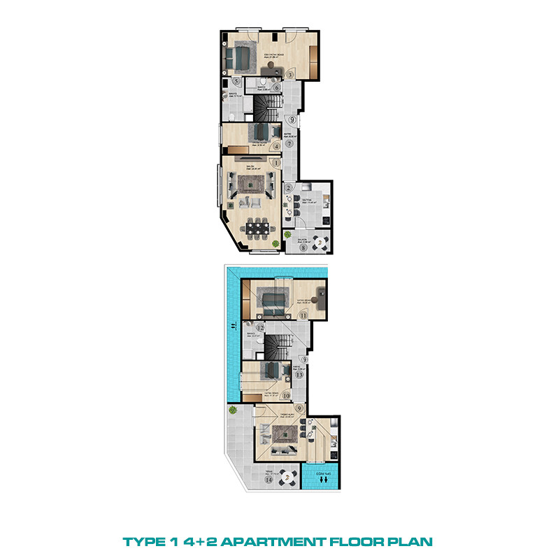 Stylish Apartments with Cutting-Edge Tech in Büyükçekmece, Istanbul - 86687