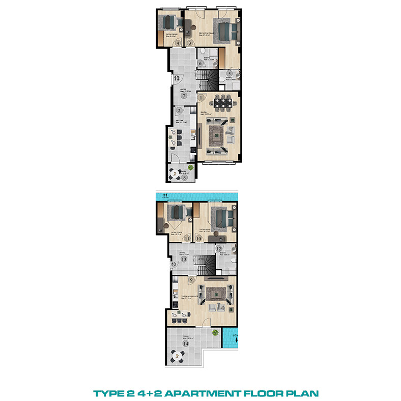 Stylish Apartments with Cutting-Edge Tech in Büyükçekmece, Istanbul - 86688