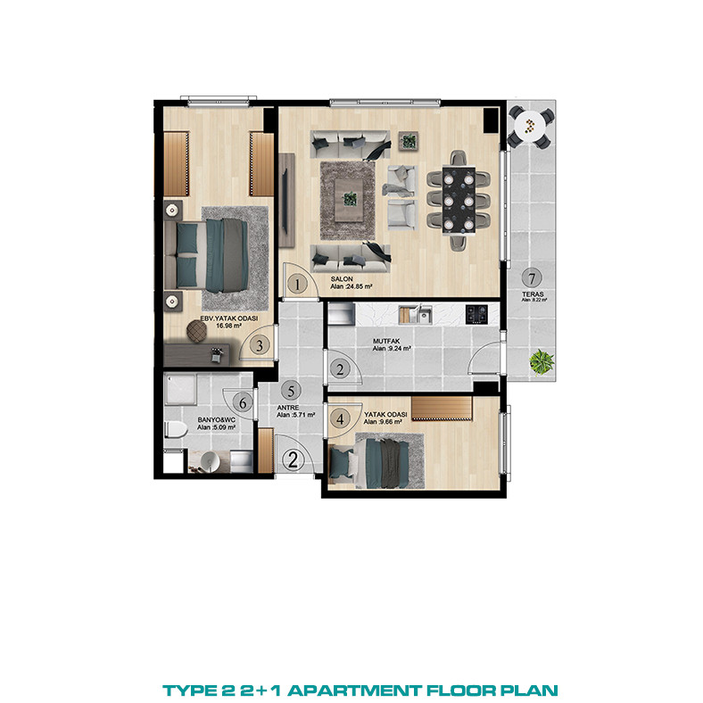 Stylish Apartments with Cutting-Edge Tech in Büyükçekmece, Istanbul - 86695