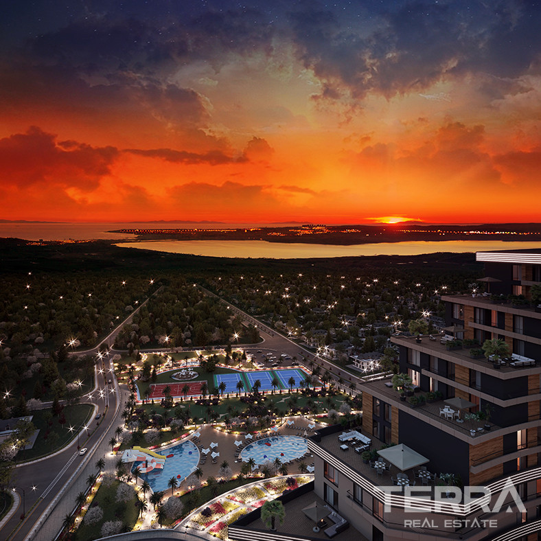 Apartments with Magnificent Views Within Premium Complex in İstanbul - 86759