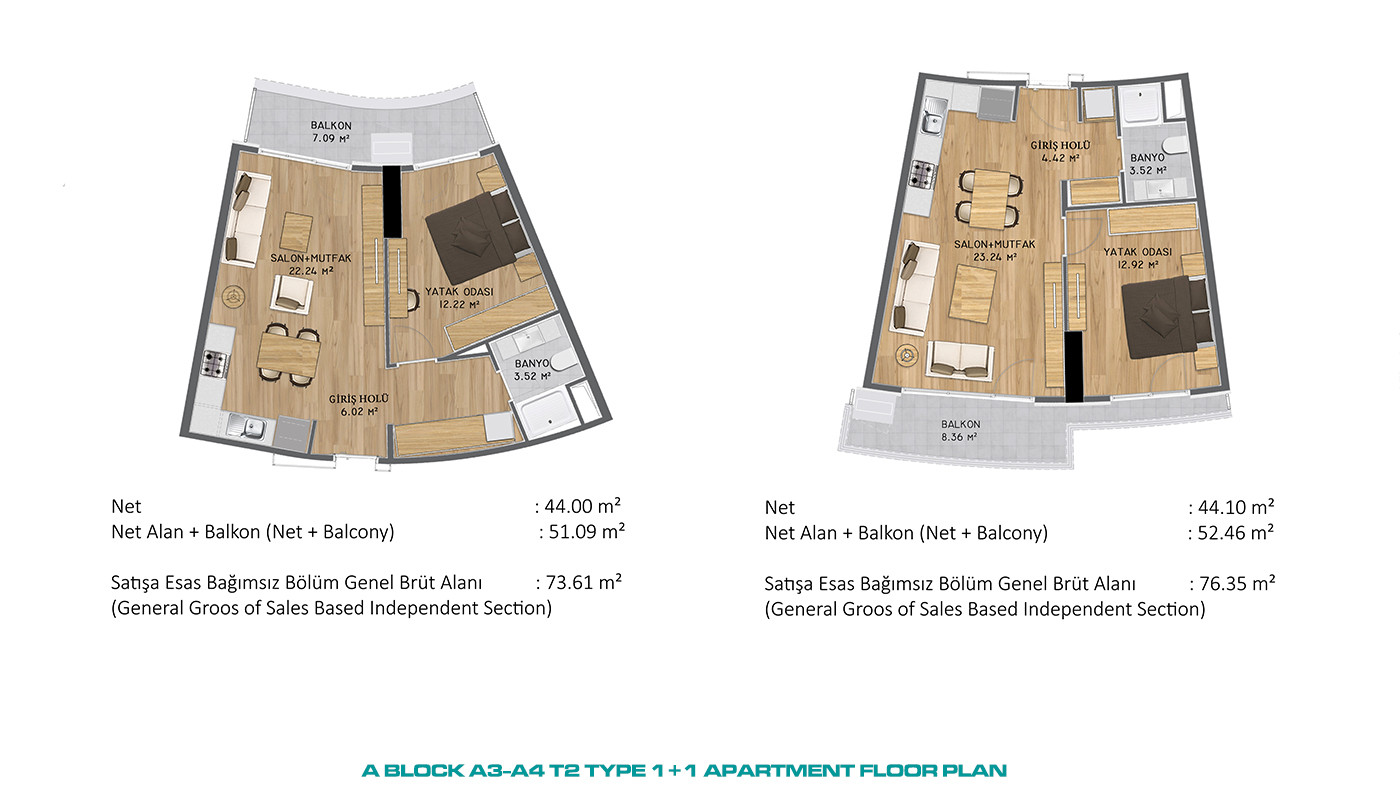 Apartments with Magnificent Views Within Premium Complex in İstanbul - 86764