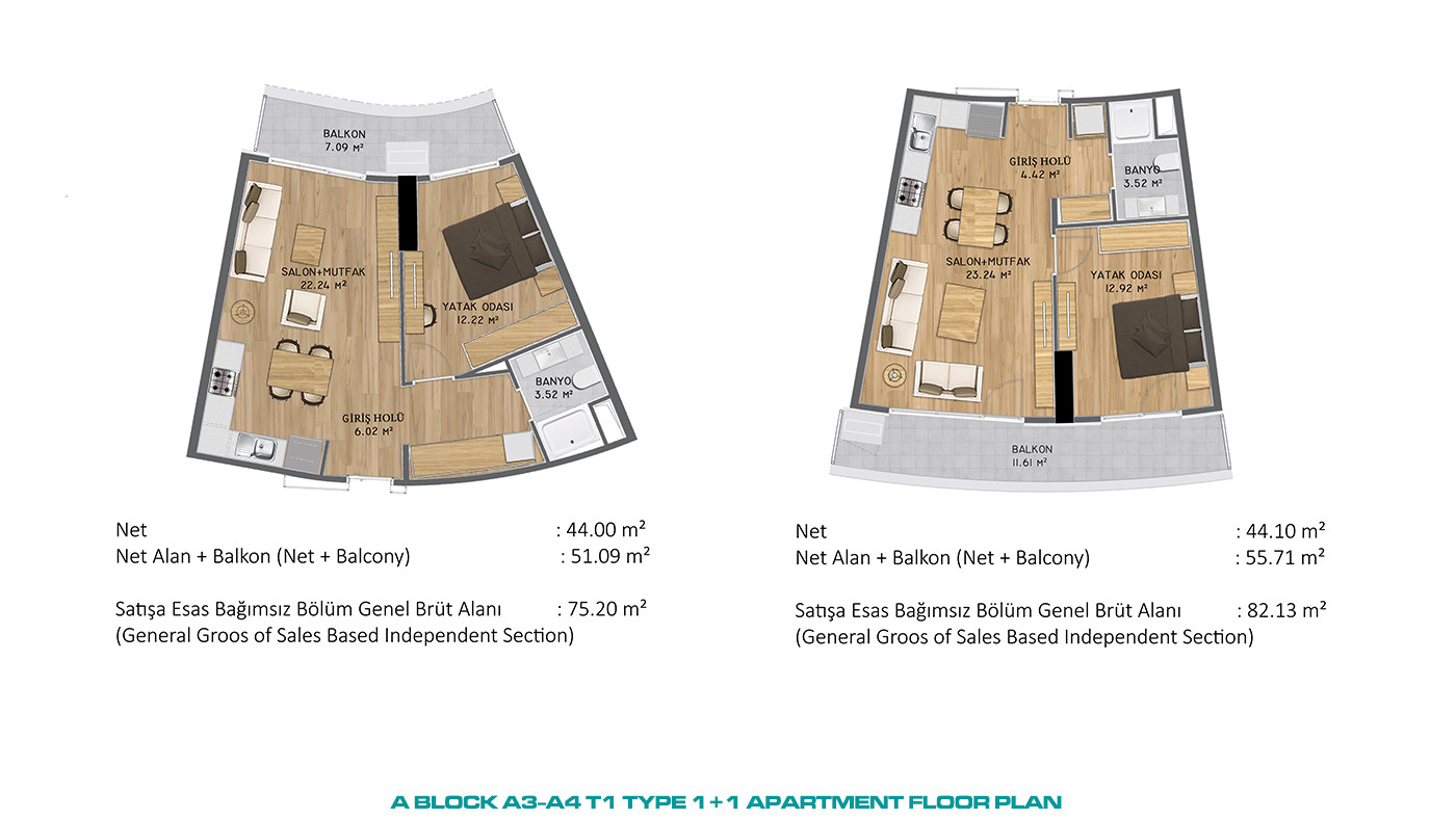 Apartments with Magnificent Views Within Premium Complex in İstanbul - 86765