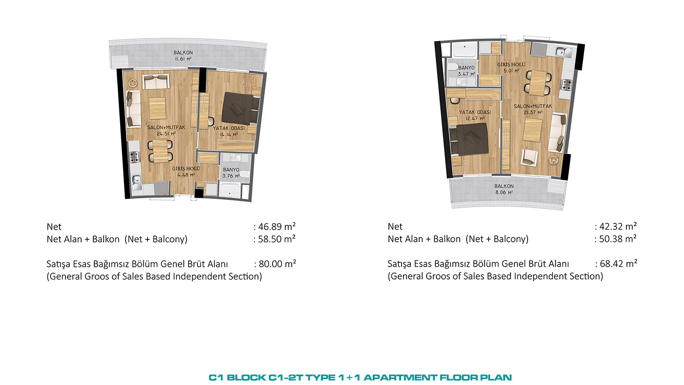 Apartments with Magnificent Views Within Premium Complex in İstanbul - 86779