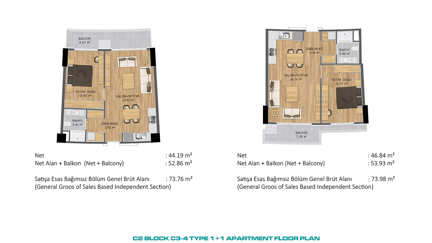 Apartments with Magnificent Views Within Premium Complex in İstanbul - 86781