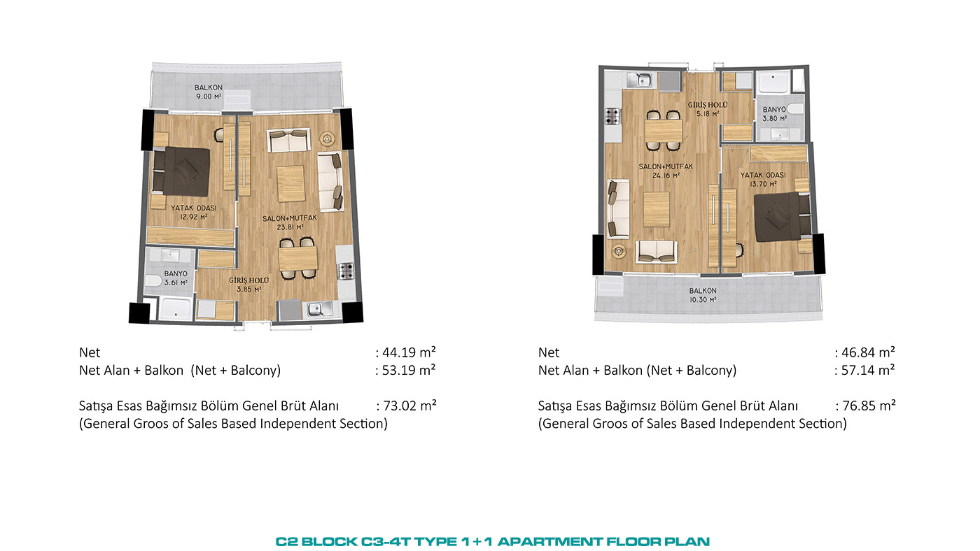 Apartments with Magnificent Views Within Premium Complex in İstanbul - 86782