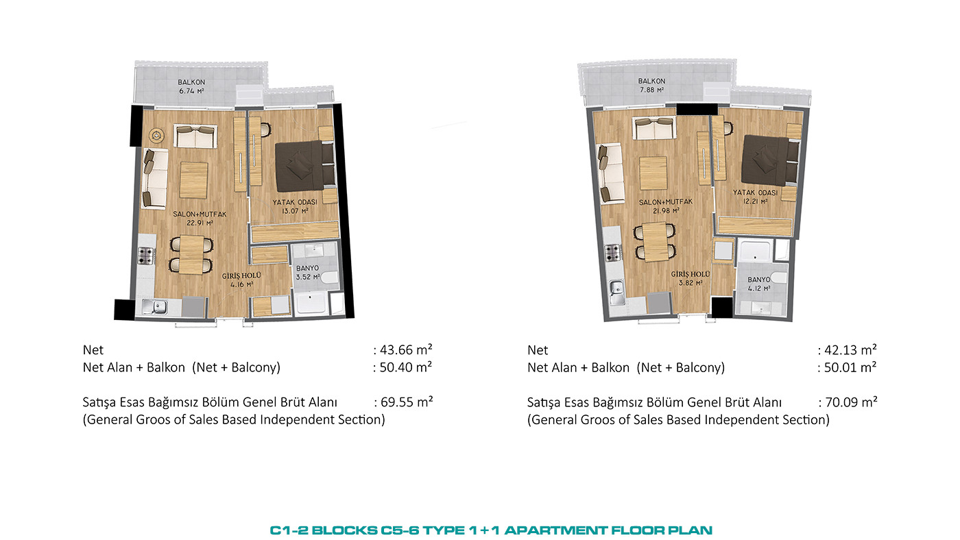 Apartments with Magnificent Views Within Premium Complex in İstanbul - 86785