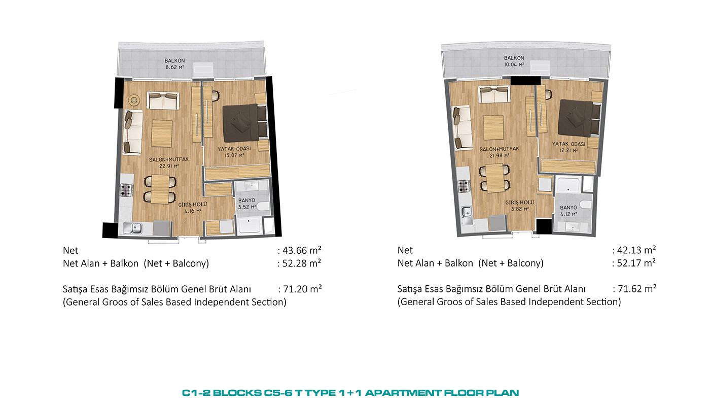 Apartments with Magnificent Views Within Premium Complex in İstanbul - 86786