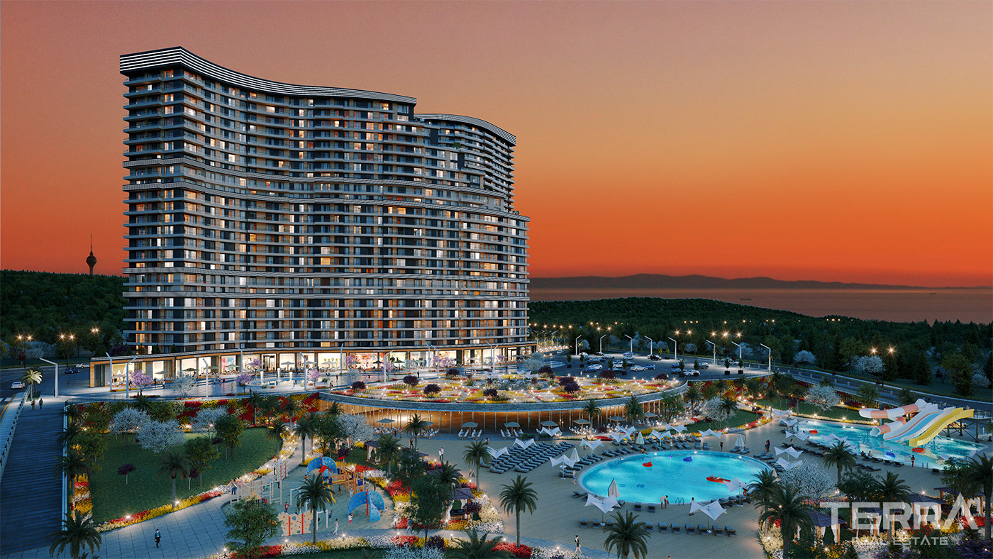 Apartments with Magnificent Views Within Premium Complex in İstanbul - 86793