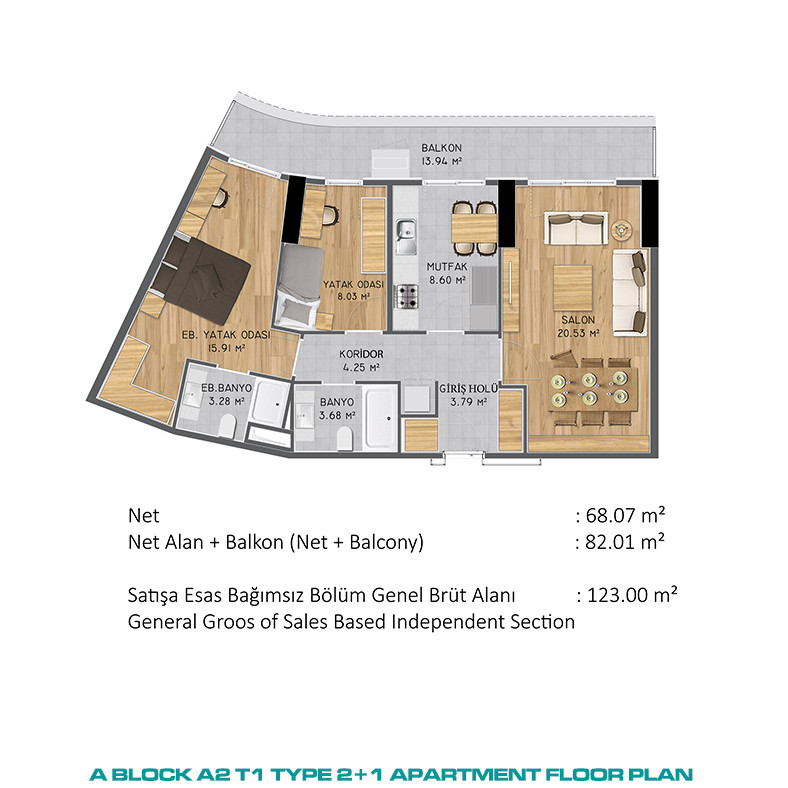 Apartments with Magnificent Views Within Premium Complex in İstanbul - 86798