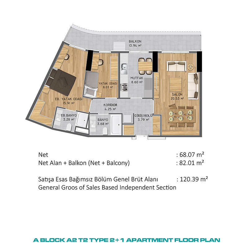 Apartments with Magnificent Views Within Premium Complex in İstanbul - 86799