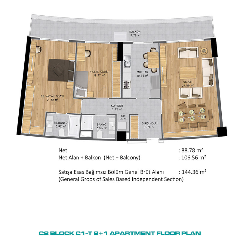Apartments with Magnificent Views Within Premium Complex in İstanbul - 86807