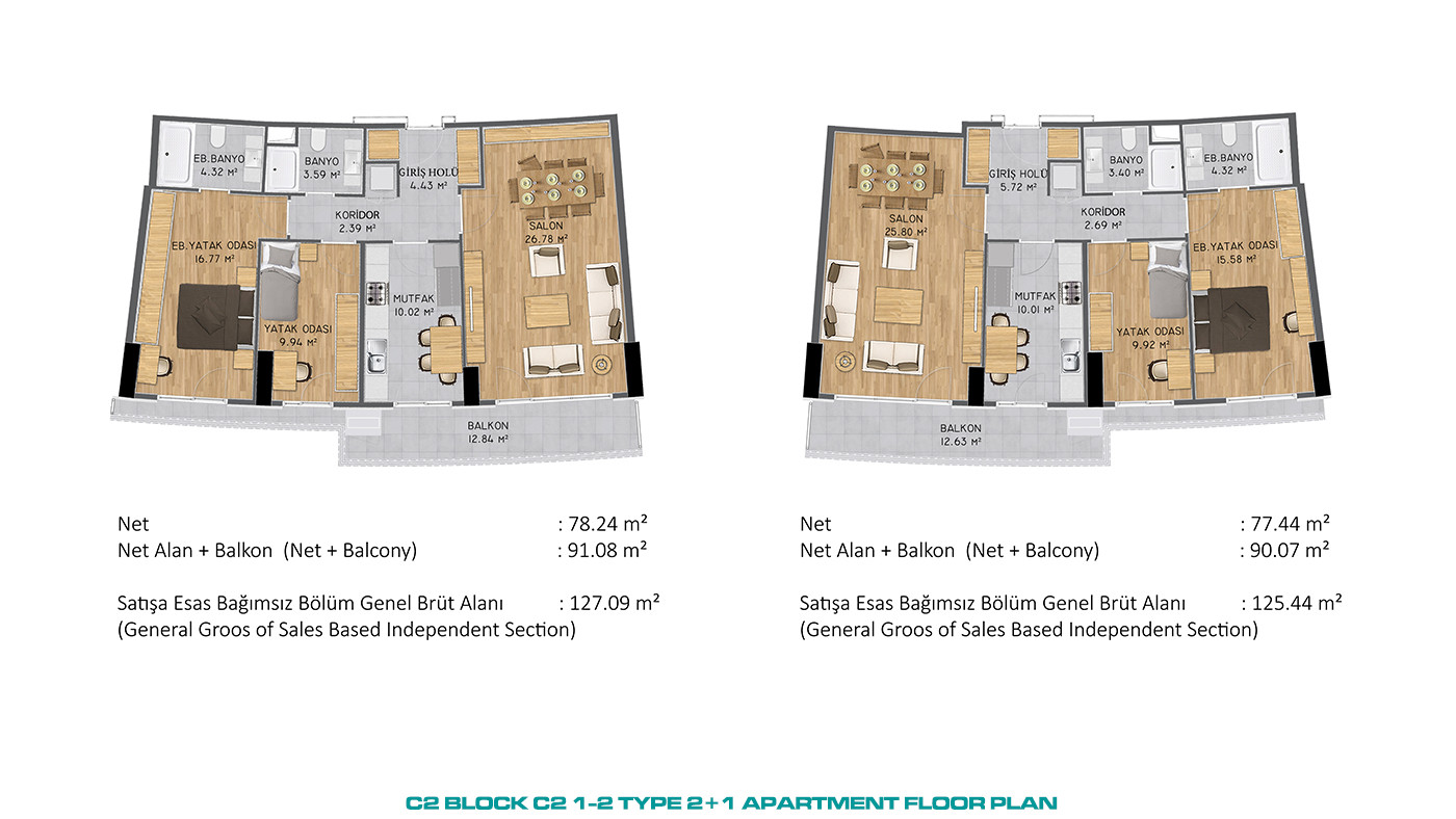Apartments with Magnificent Views Within Premium Complex in İstanbul - 86808