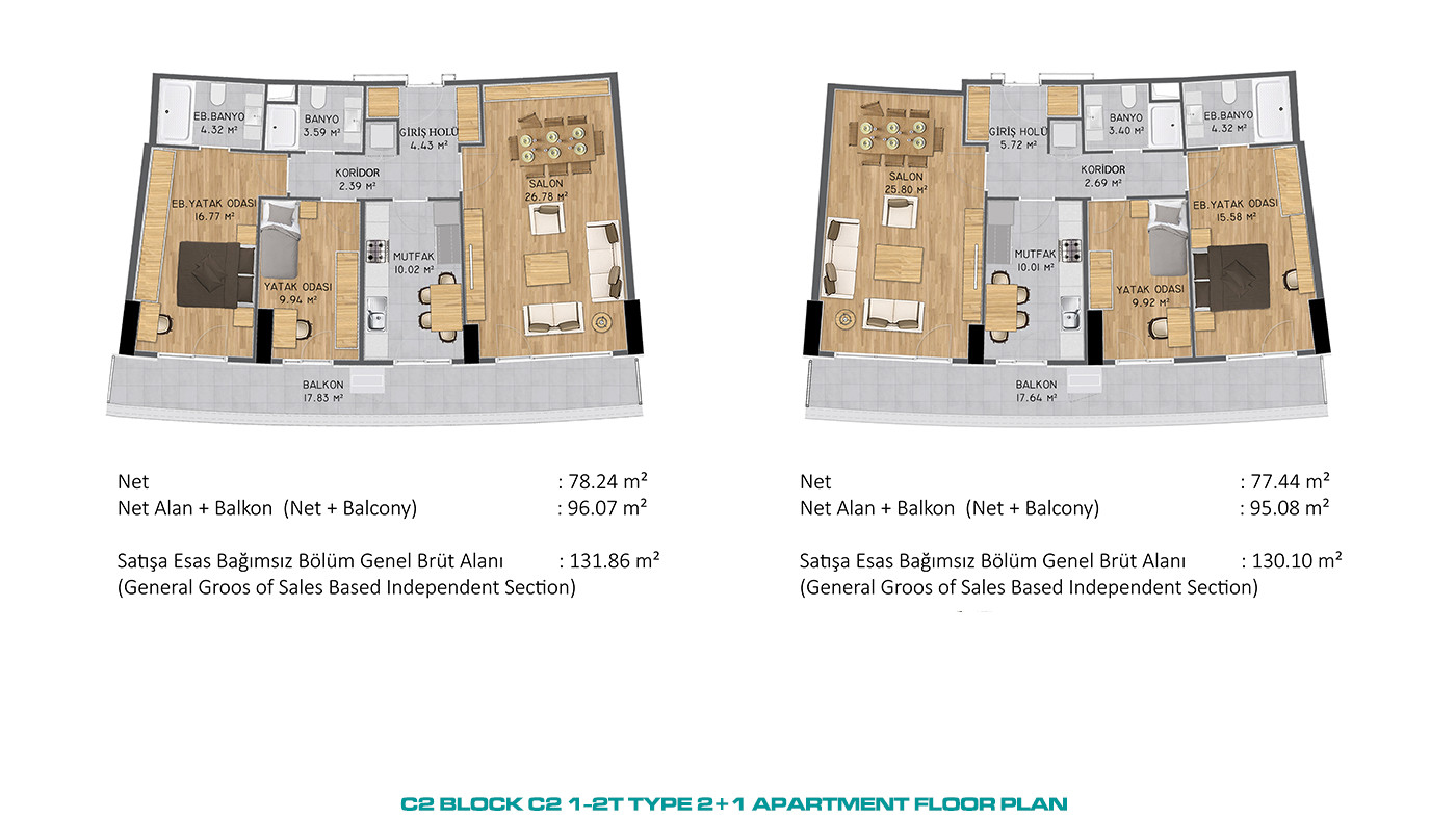 Apartments with Magnificent Views Within Premium Complex in İstanbul - 86809