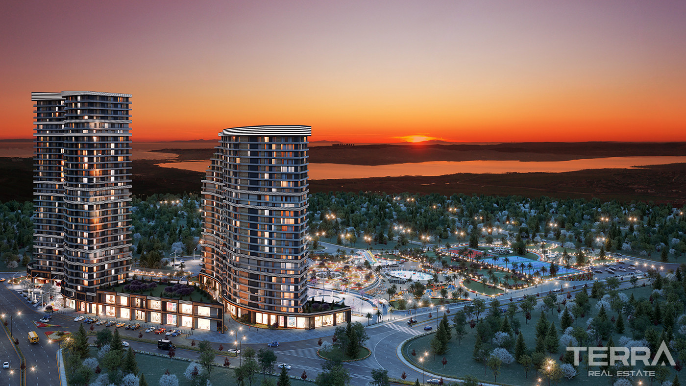 Apartments with Magnificent Views Within Premium Complex in İstanbul - 86812