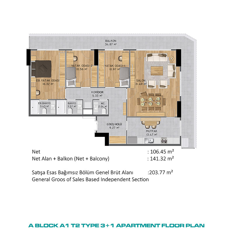 Apartments with Magnificent Views Within Premium Complex in İstanbul - 86815