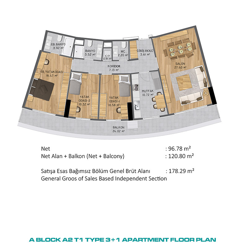 Apartments with Magnificent Views Within Premium Complex in İstanbul - 86816