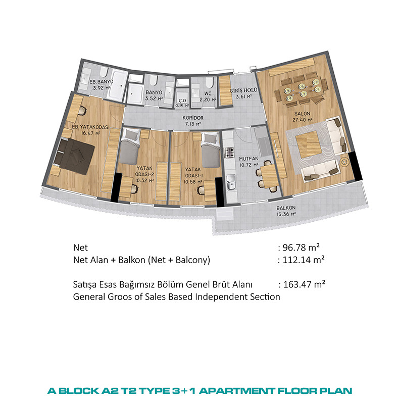 Apartments with Magnificent Views Within Premium Complex in İstanbul - 86817