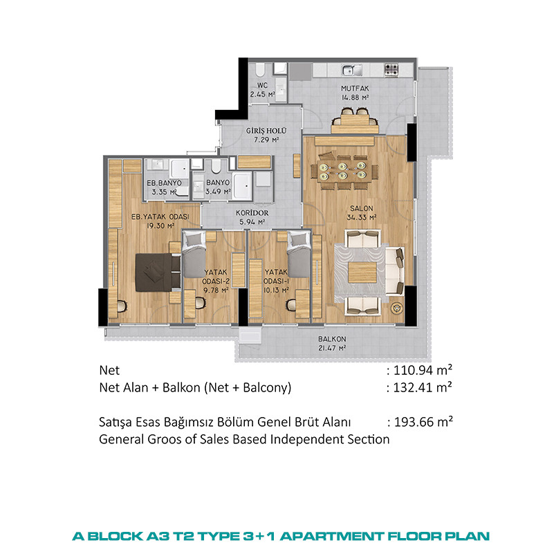 Apartments with Magnificent Views Within Premium Complex in İstanbul - 86819