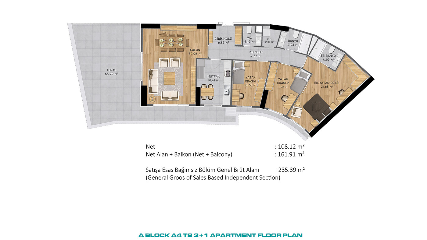 Apartments with Magnificent Views Within Premium Complex in İstanbul - 86822