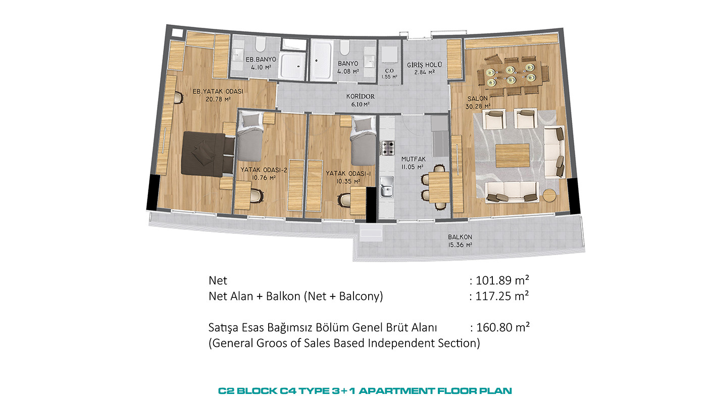 Apartments with Magnificent Views Within Premium Complex in İstanbul - 86826