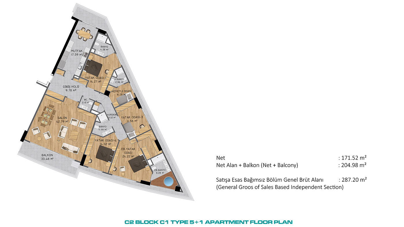 Apartments with Magnificent Views Within Premium Complex in İstanbul - 86828