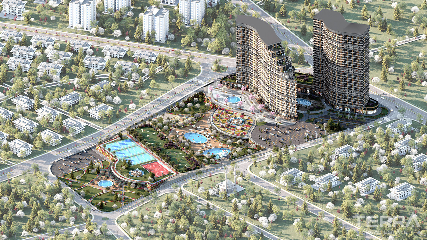 Apartments with Magnificent Views Within Premium Complex in İstanbul - 86831
