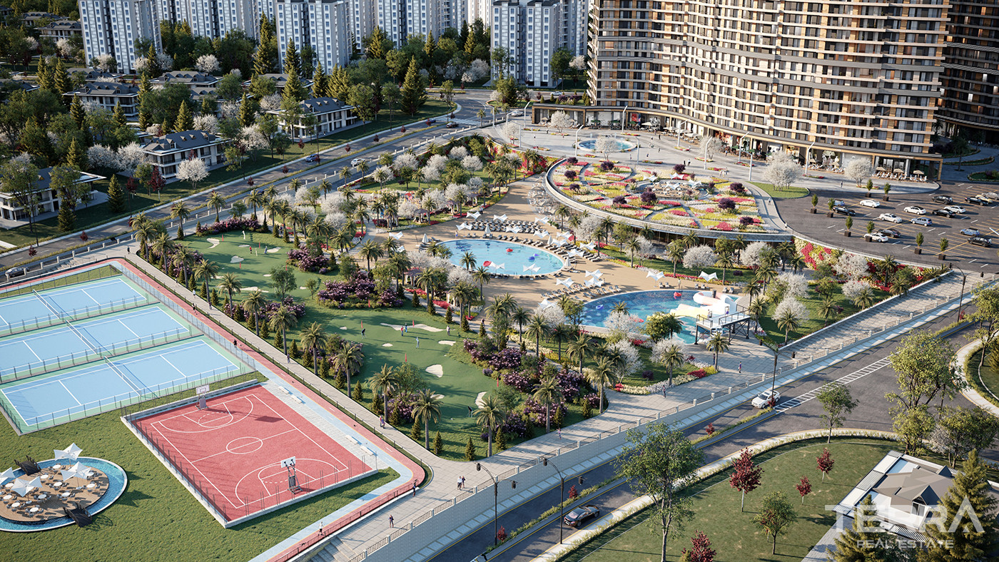 Apartments with Magnificent Views Within Premium Complex in İstanbul - 86836