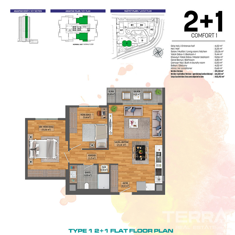 Citizenship Approved Luxury Flats of Exceptional Quality in İstabul - 86920