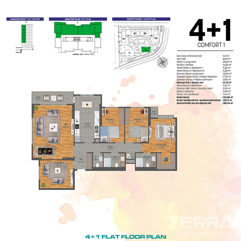 Citizenship Approved Luxury Flats of Exceptional Quality in İstabul - 86925