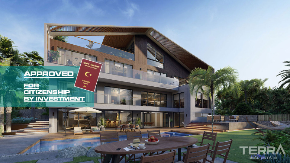 Sea View Villas for Sale in Istanbul - Misk Garden Büyükçekmece