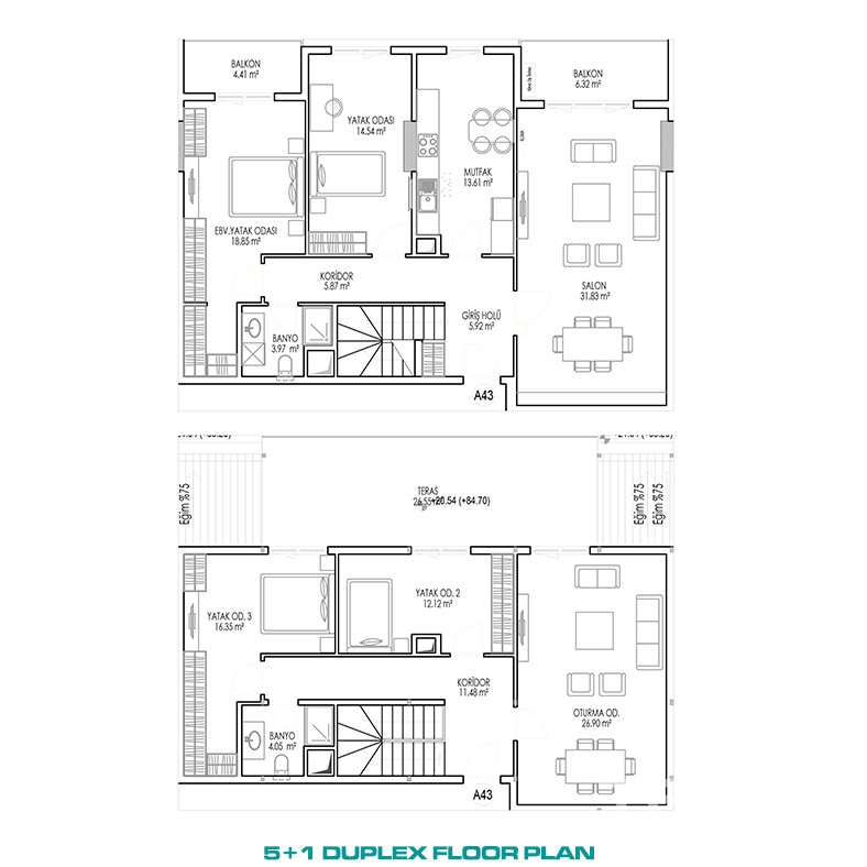 Flats Suitable For Investment and Living in Arnavutköy, İstanbul - 87375