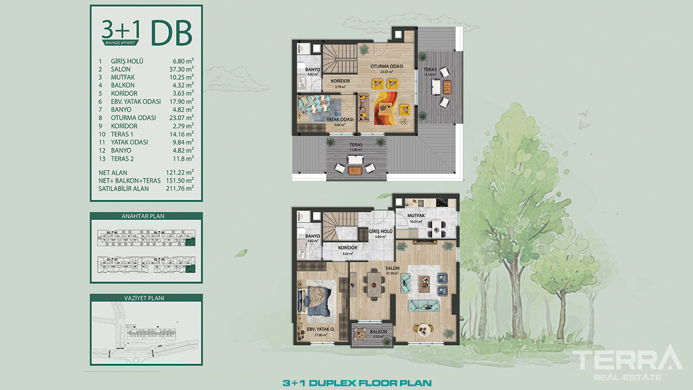 Flats Suitable For Investment and Living in Arnavutköy, İstanbul - 87380