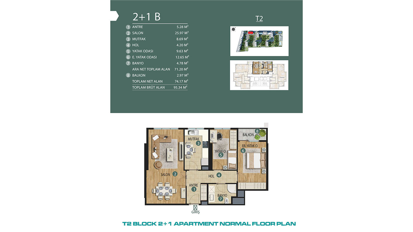 Apartments in the Center of Kartal, İstanbul, within a Large Complex - 87503