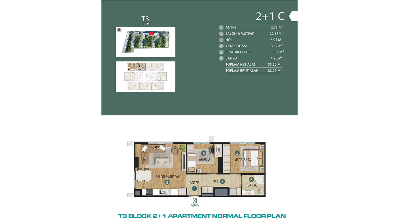 Apartments in the Center of Kartal, İstanbul, within a Large Complex - 87504