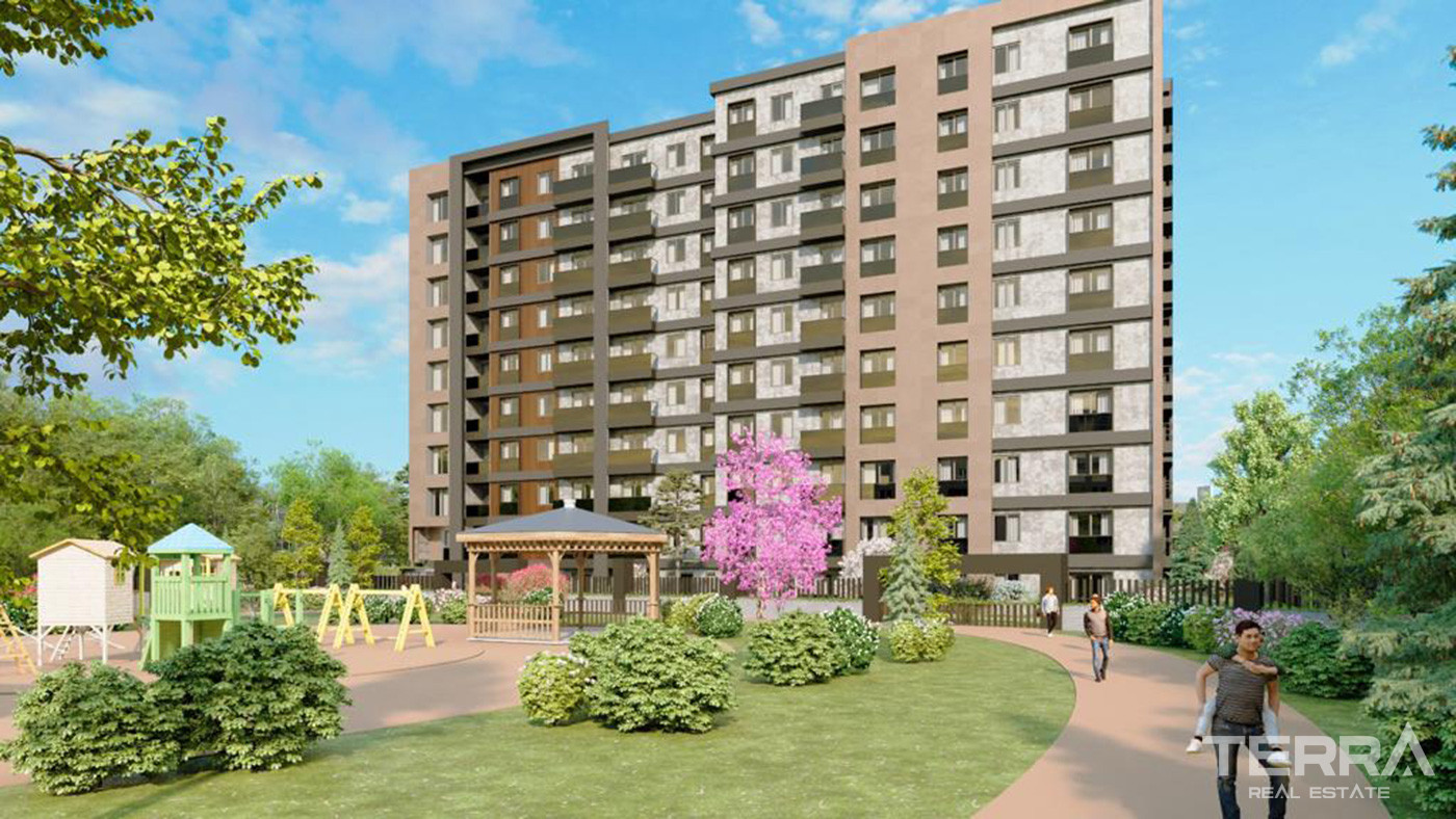 İstanbul Küçükçekmece'de Satılık Merkezi Konumdaki Şık Daireler - 87595