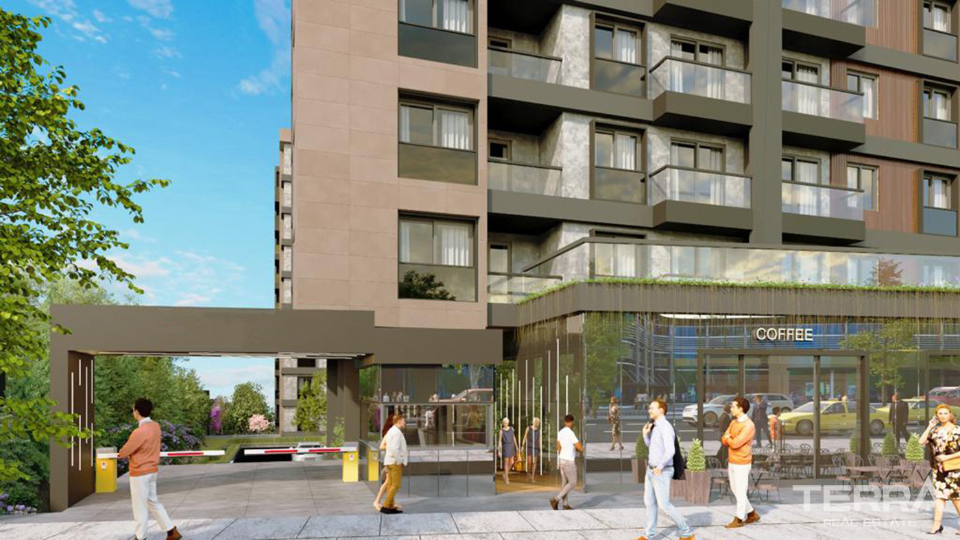 İstanbul Küçükçekmece'de Satılık Merkezi Konumdaki Şık Daireler - 87596