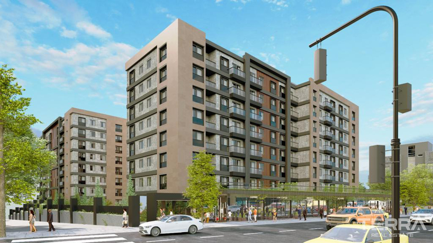 İstanbul Küçükçekmece'de Satılık Merkezi Konumdaki Şık Daireler - 87598