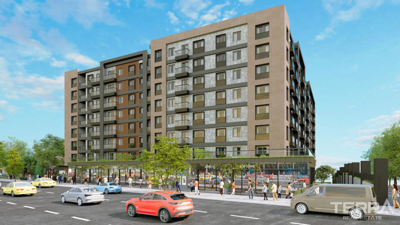 İstanbul Küçükçekmece'de Satılık Merkezi Konumdaki Şık Daireler - 87599