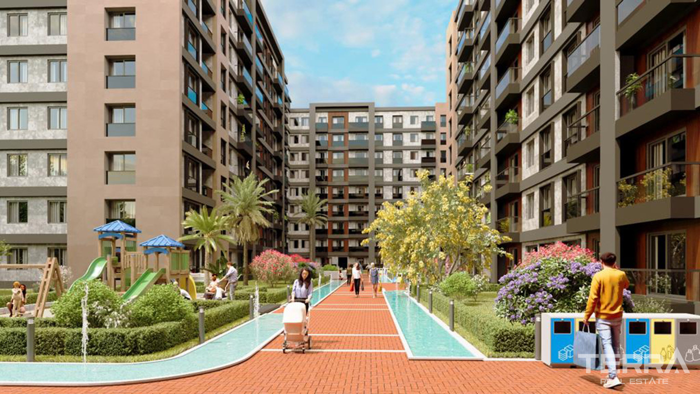 İstanbul Küçükçekmece'de Satılık Merkezi Konumdaki Şık Daireler - 87603