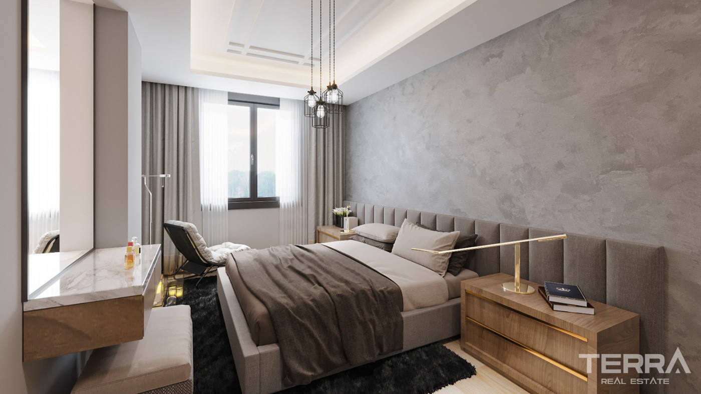 İstanbul Küçükçekmece'de Satılık Merkezi Konumdaki Şık Daireler - 87637