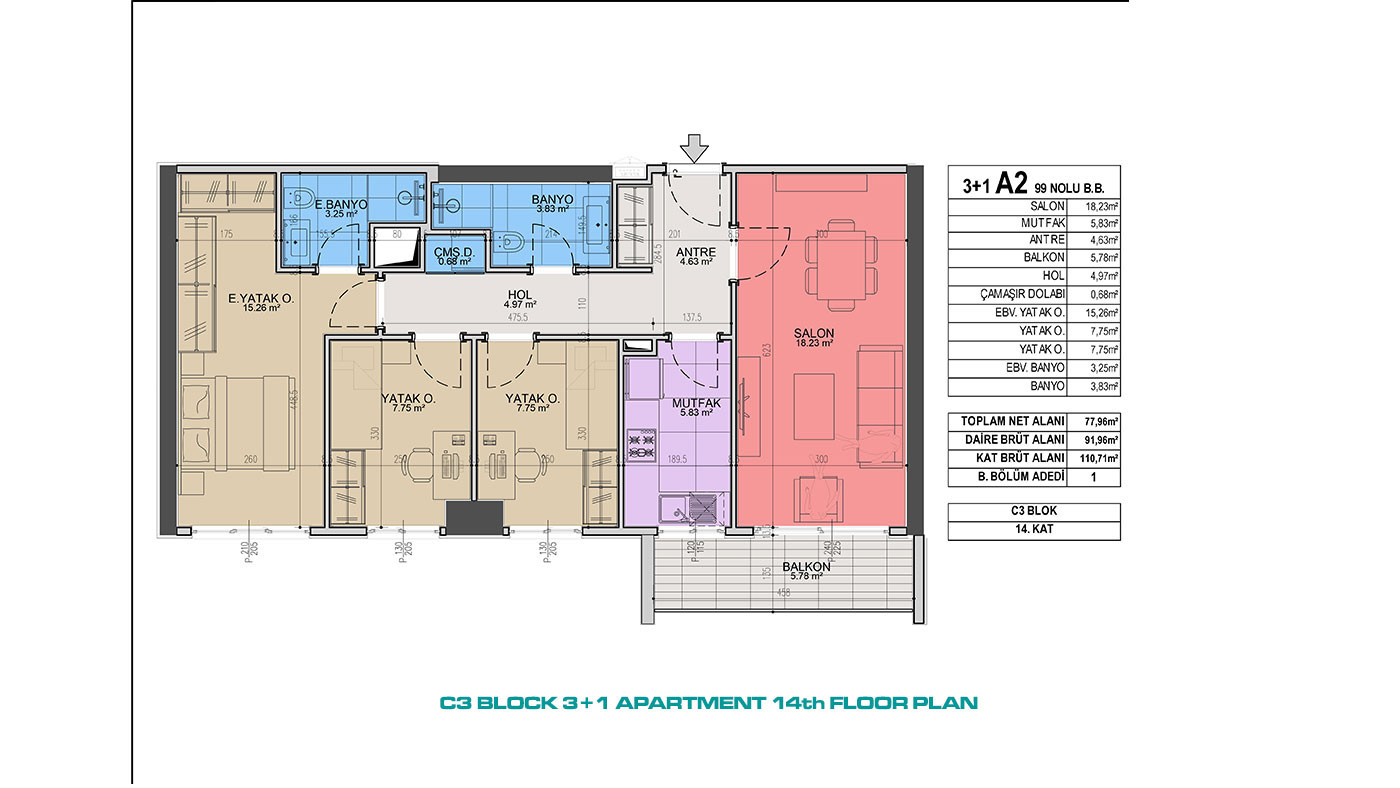 Contemporary Istanbul Apartments in a Convenient Location - 87579