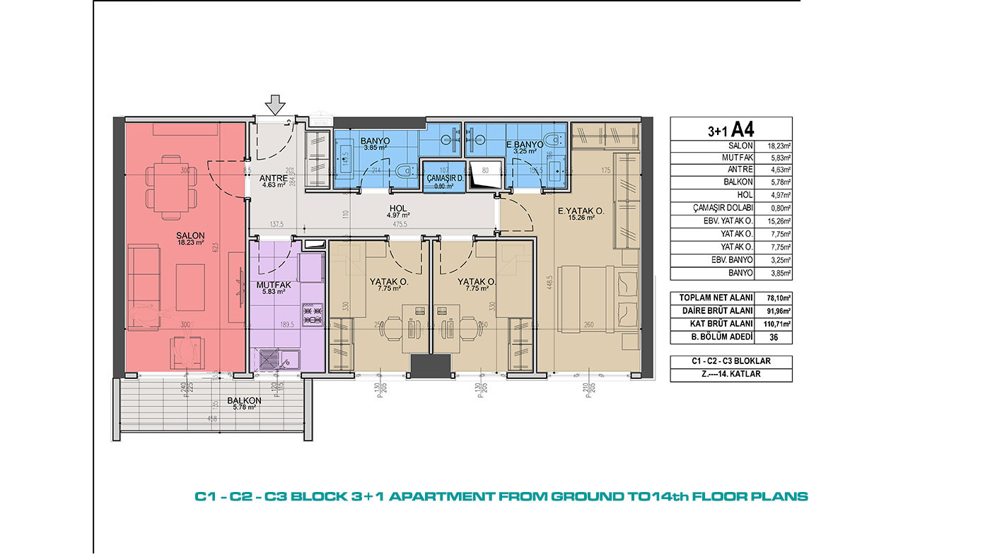 Contemporary Istanbul Apartments in a Convenient Location - 87581