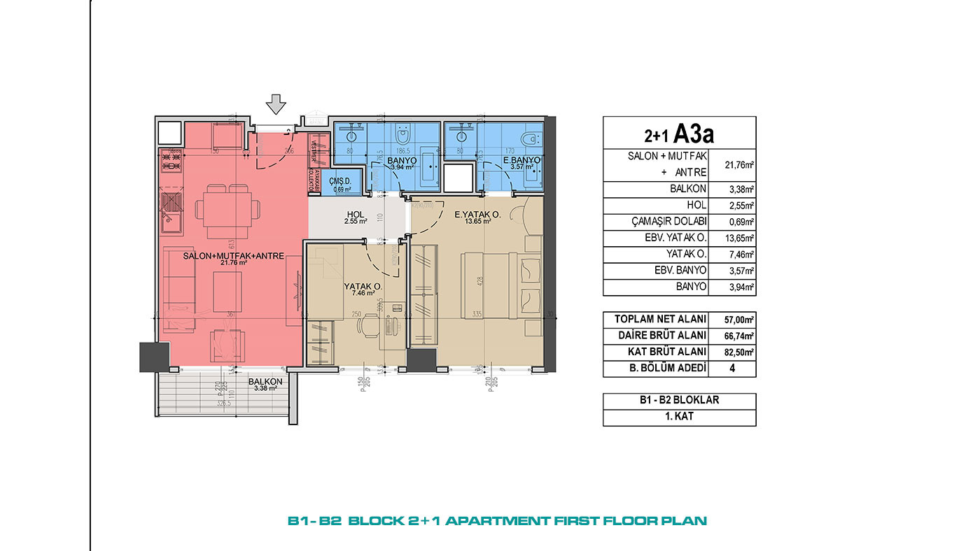 Contemporary Istanbul Apartments in a Convenient Location - 87648