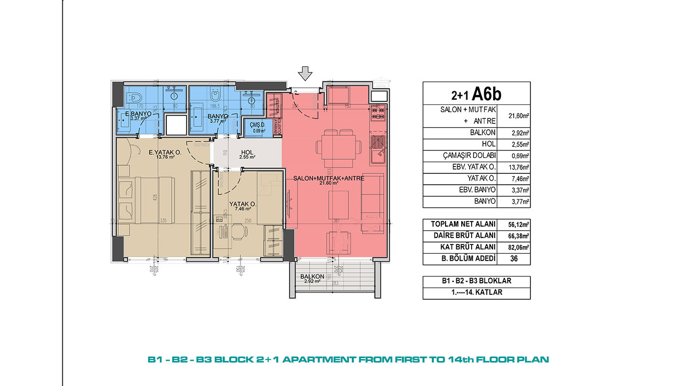 Contemporary Istanbul Apartments in a Convenient Location - 87661