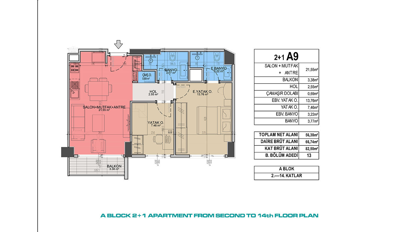 Contemporary Istanbul Apartments in a Convenient Location - 87665