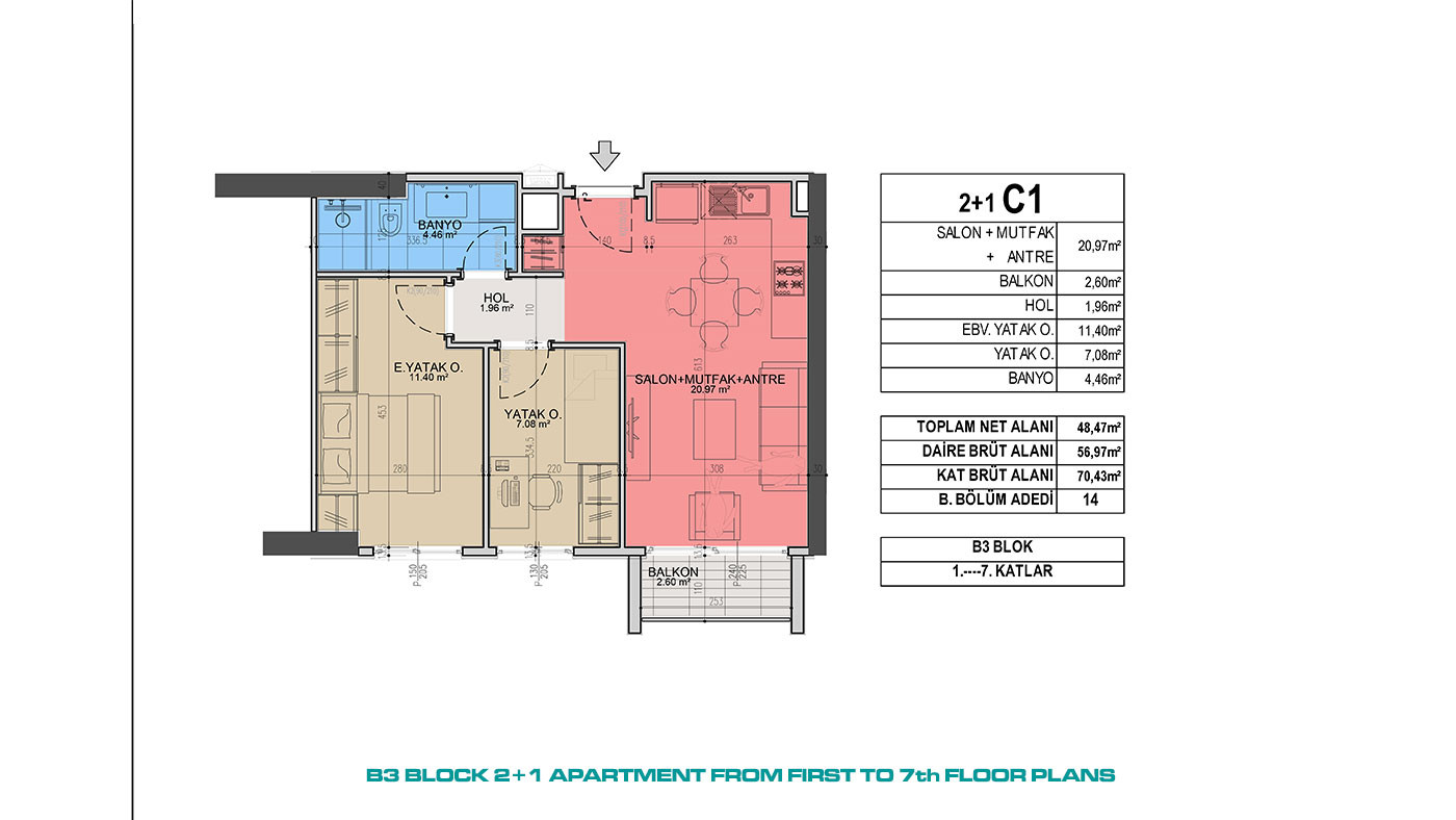 Contemporary Istanbul Apartments in a Convenient Location - 87674