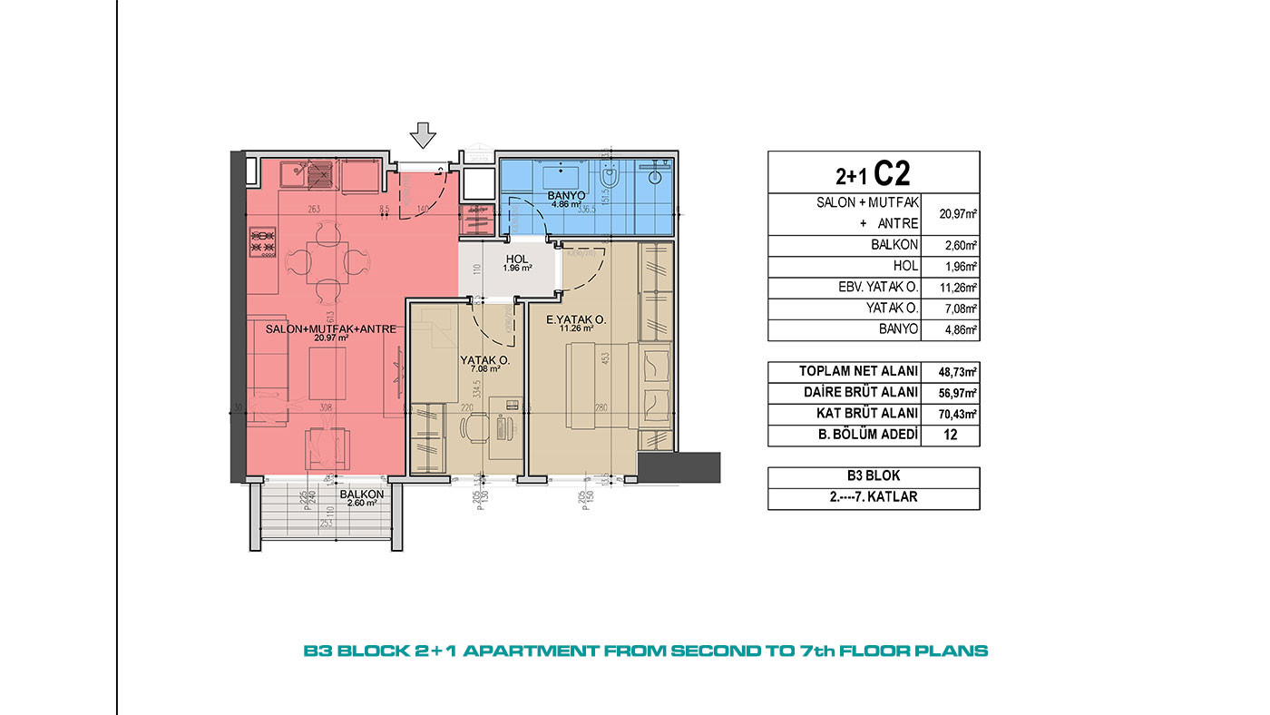 Contemporary Istanbul Apartments in a Convenient Location - 87676