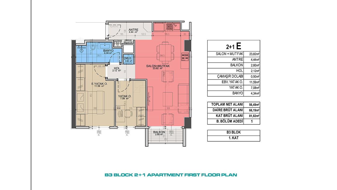 Contemporary Istanbul Apartments in a Convenient Location - 87678